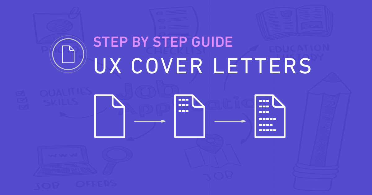 UX Cover Letters - a Step by Step Guide (1200 x 630 Pixel)